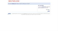 Desktop Screenshot of benitses.com